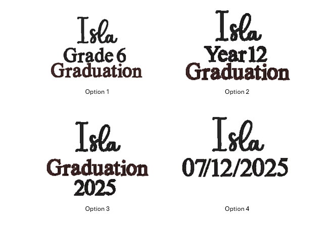 Personalised Graduation Teddy Bear