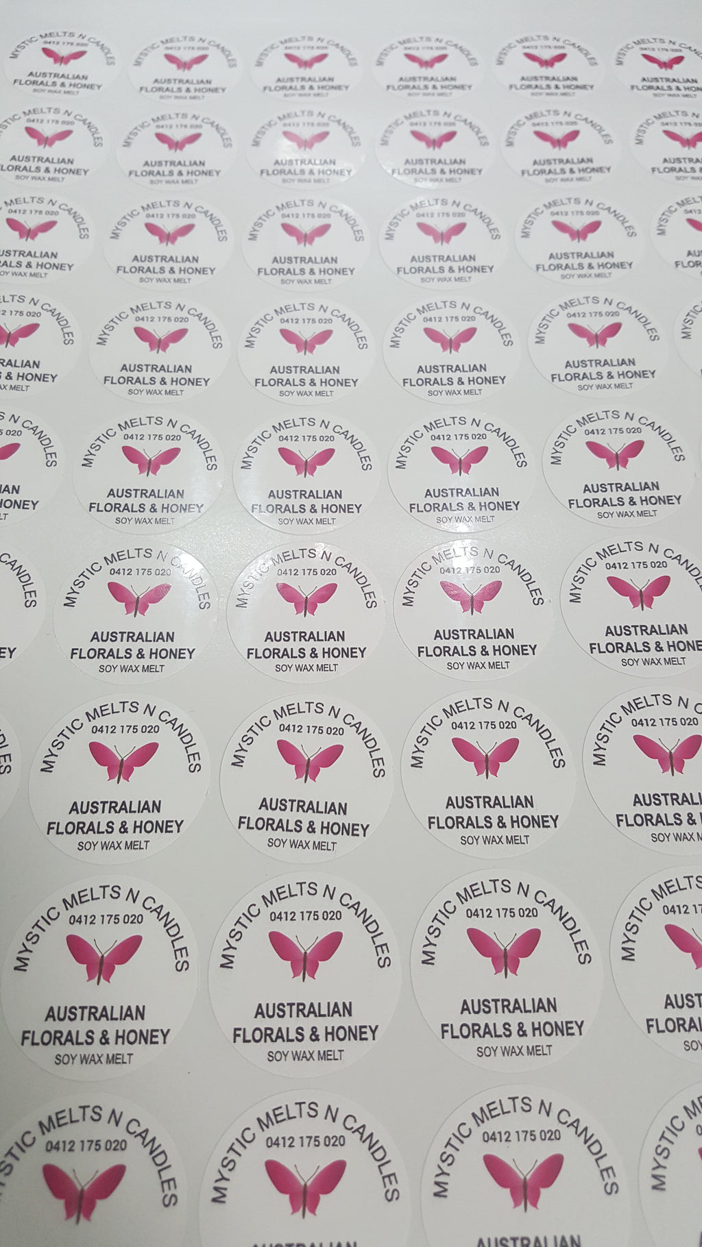 Custom Circle Sticker Sheet
