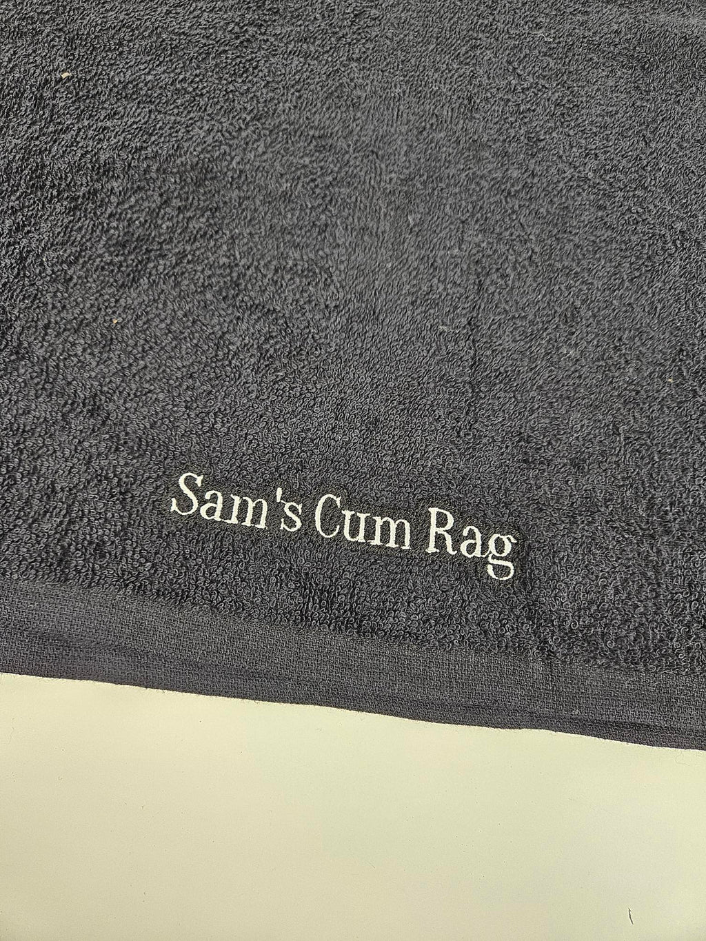 Inappropriate Gift | LUX -  Personalised Cum/Coochie/Flavour Saver Rag Towel