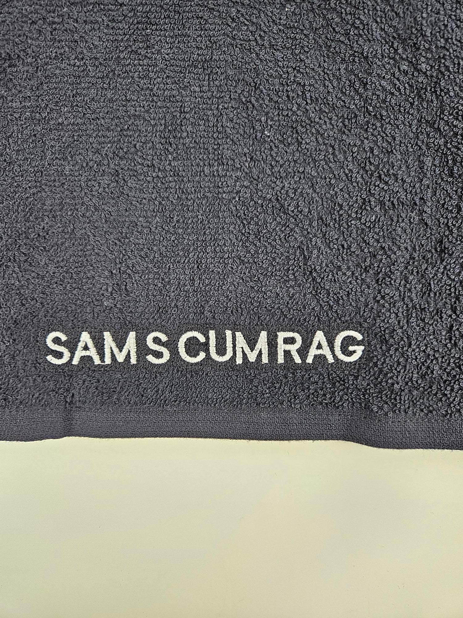 Inappropriate Gift | Personalised Cum/ Coochie / Flavour Saver Rag Towel - Standard