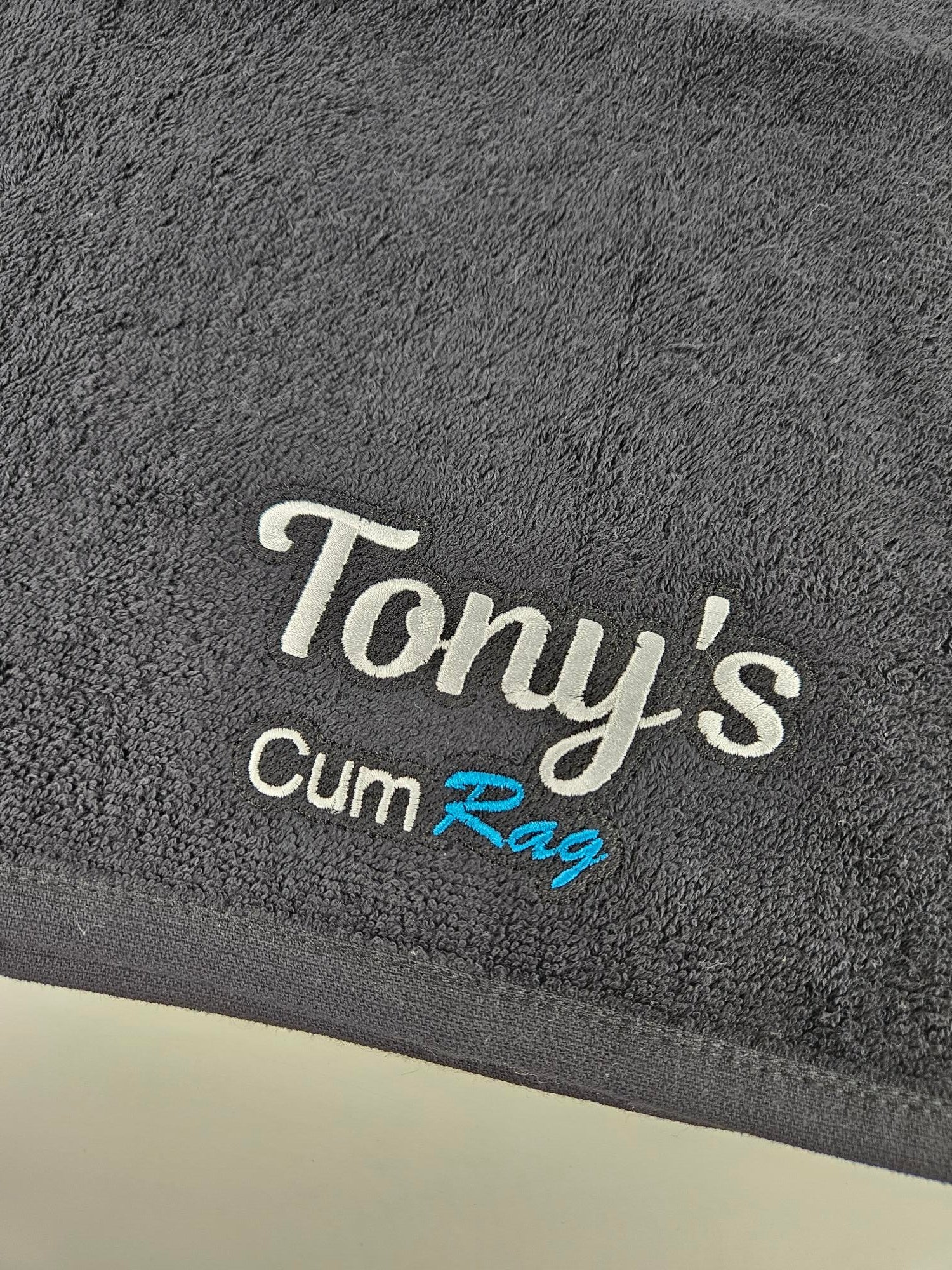 Inappropriate Gift | Personalised Cum/ Coochie / Flavour Saver Rag Towel - Standard