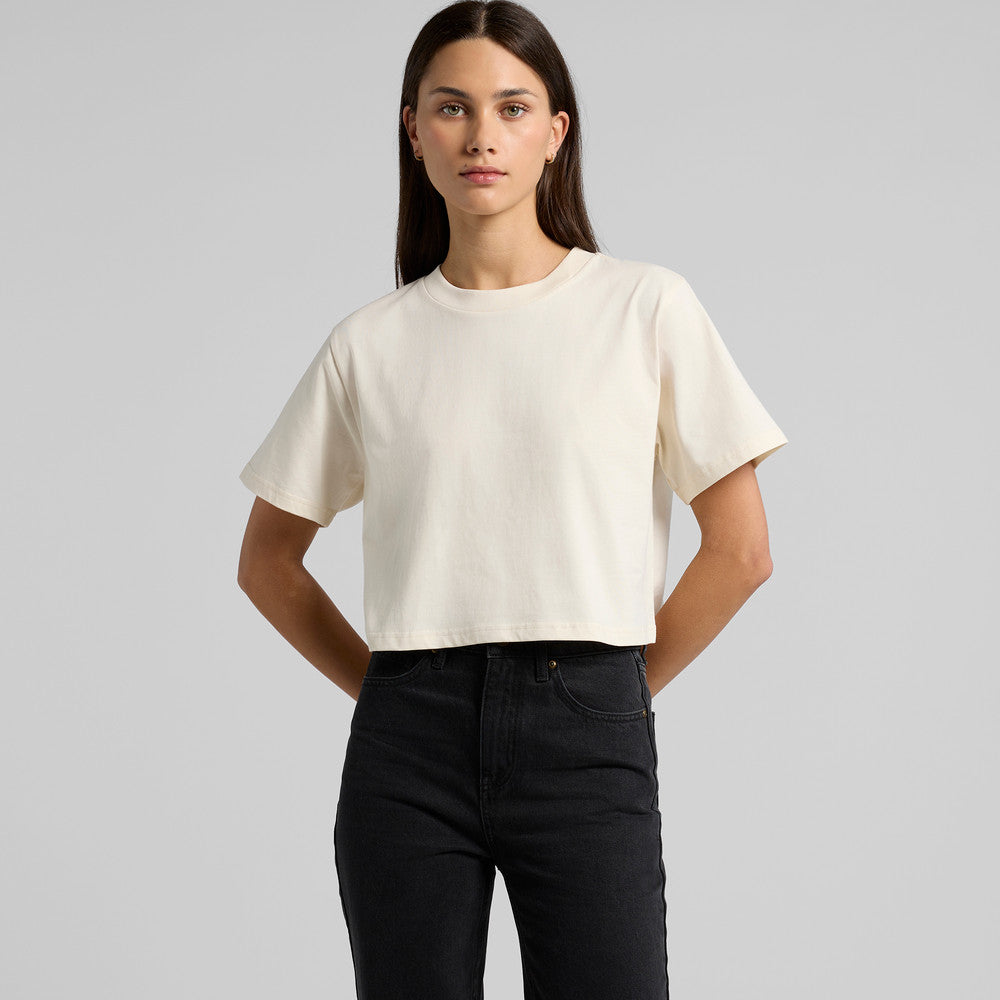 WOMENS CLASSIC CROP TEE