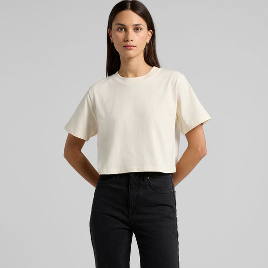WOMENS CLASSIC CROP TEE