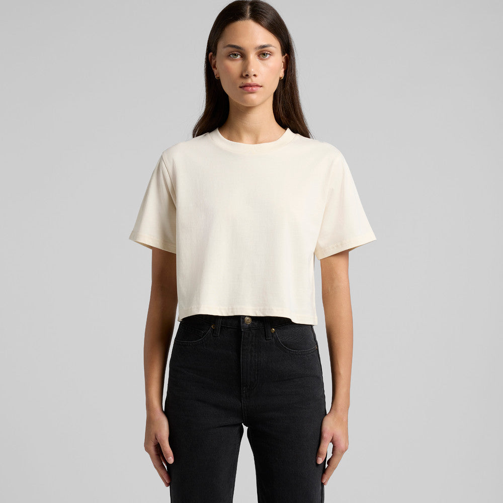 WOMENS CLASSIC CROP TEE