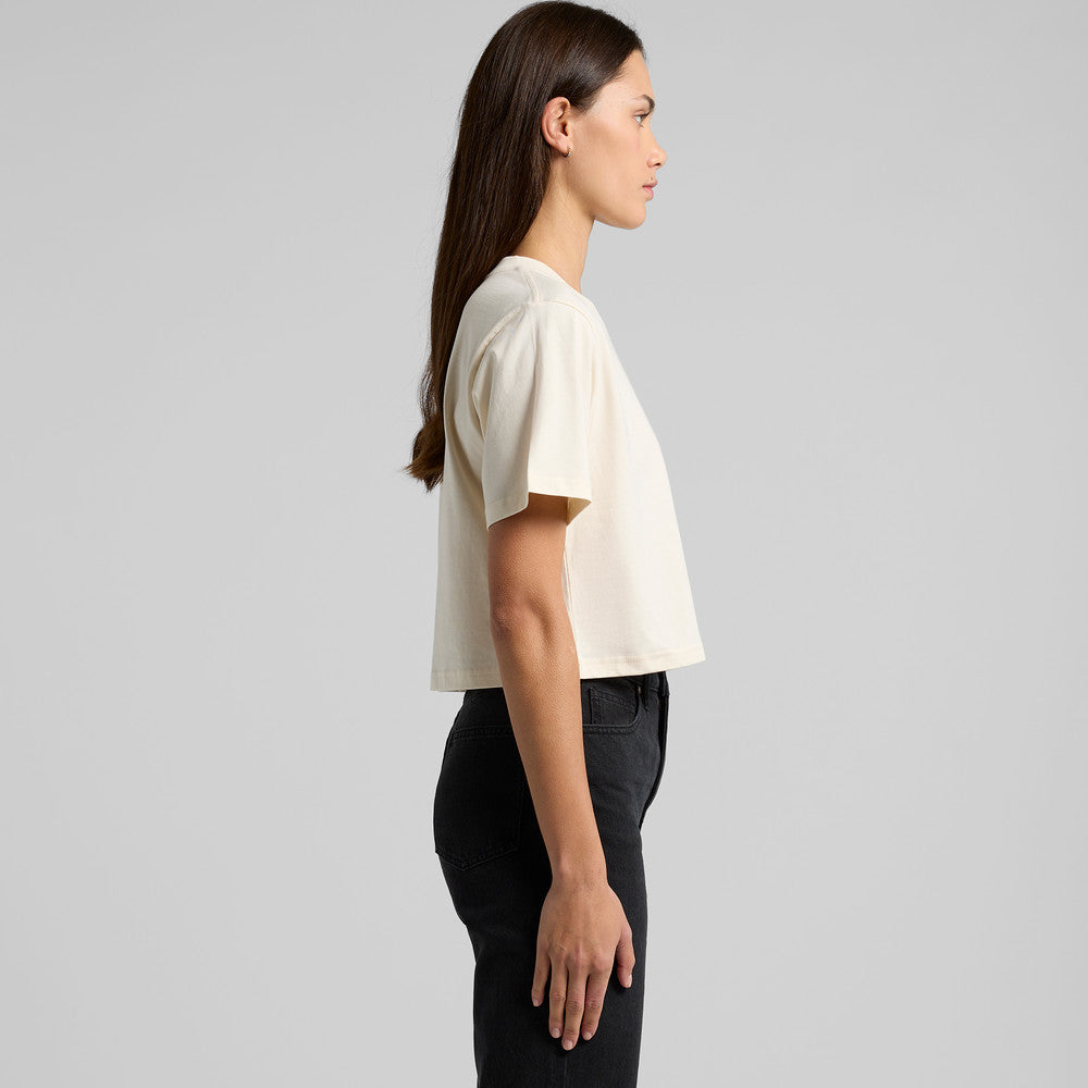 WOMENS CLASSIC CROP TEE