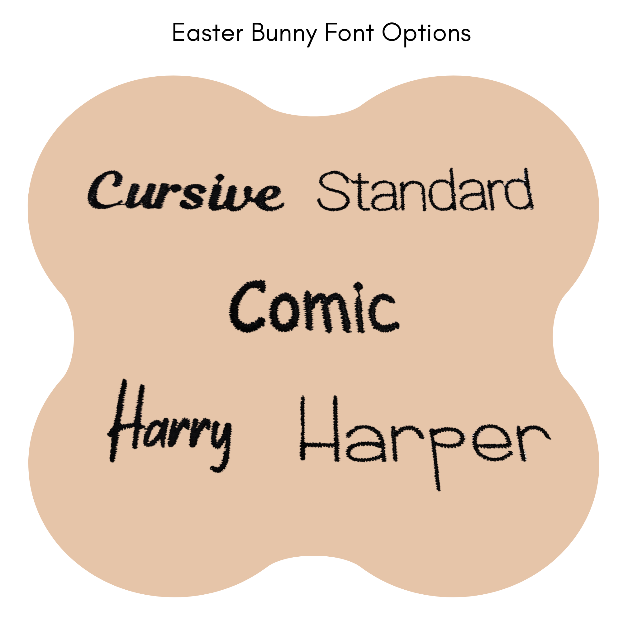 Bunny Molly Plush - White (Personalised)