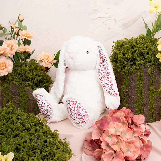 Bunny Lucy Plush - White (Personalised)
